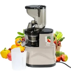 Juicer, Stor Indføringsrør, Automatisk Frugtkødsudskillelse,Beige Online