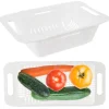 Justerbar køkkensi til vask, si, dørslag til vask, 32-44x20x8cm ORION 731623 Discount