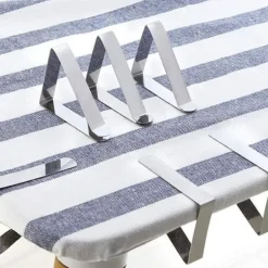 Justerbare stofclips i rustfrit stål, 24-pak Discount