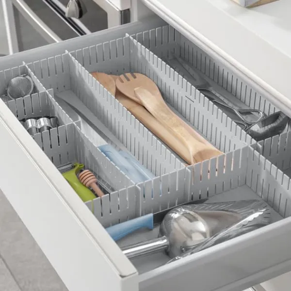 Opbevaringssystem Til Køkkenskuffer>Justérbar skuffeordner Condor InnovaGoods 16 enheder