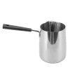 Kaffekanna Skalad design 304 rostfritt stål Långt handtag Värmebeständig mjölkskumningskanna för hemmet 1000 ml Hot