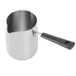 Kaffekanna Skalad design 304 rostfritt stål Långt handtag Värmebeständig mjölkskumningskanna för hemmet 1000 ml Hot