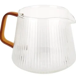 Kaffekop Høj borosilikat Transparent fortykket tekop med håndtag til hjemmekaffe500ml New