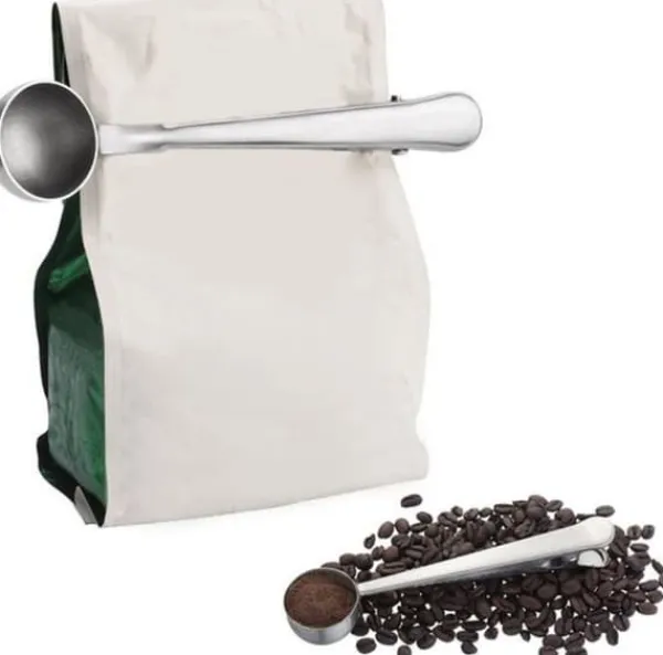 Kaffemål med Klemme i Rustfrit stål Discount