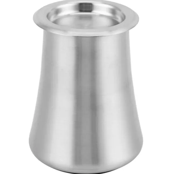 Tefiltre>Kaffepulversigte 304 Rustfrit Stål Pulversigtebeholder Hjem Filter Kop Slibefarve