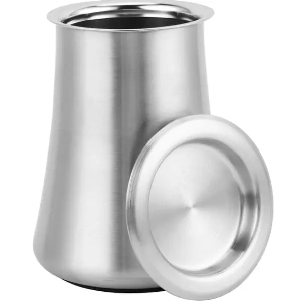 Tefiltre>Kaffepulversigte 304 Rustfrit Stål Pulversigtebeholder Hjem Filter Kop Slibefarve