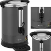 Kaffemaskiner Til God Kaffe>Kaffe-temaskine med hane og drypbakke 14 l 1400 W grå