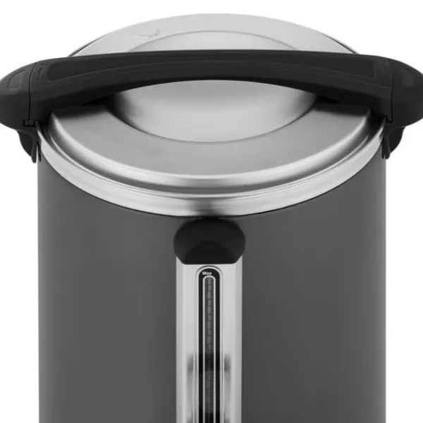 Kaffemaskiner Til God Kaffe>Kaffe-temaskine med hane og drypbakke 14 l 1400 W grå