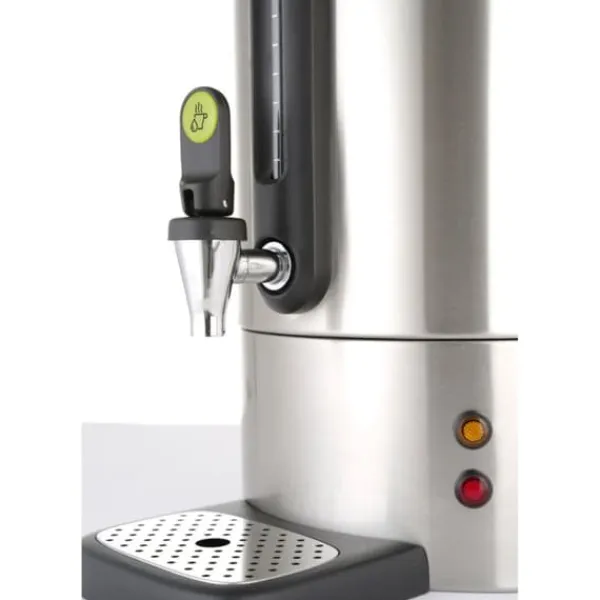 Kopvarmer>Kaffevarmer med dryppende stålhane Concept Line 18 l - Hendi 211427