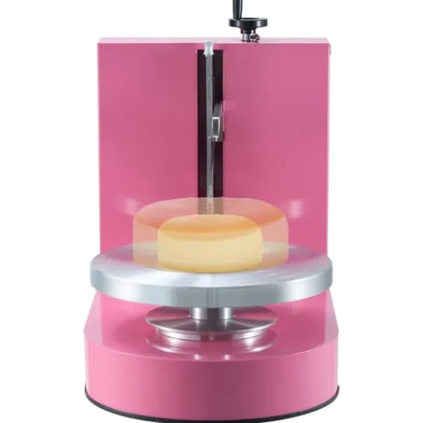 Udstyr Til Kagedekoration>Kage Dekorationsmaskine, Frosting Spredning 4 til 12, Pink, brugervenlig, nem at rengøre, præcise resultater