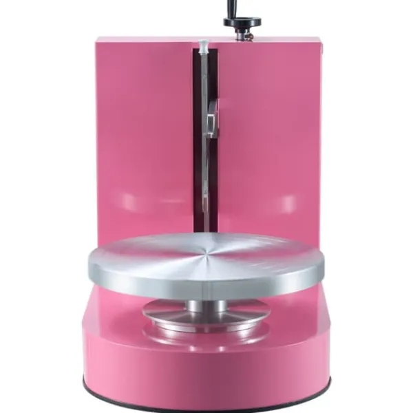 Udstyr Til Kagedekoration>Kage Dekorationsmaskine, Frosting Spredning 4 til 12, Pink, brugervenlig, nem at rengøre, præcise resultater