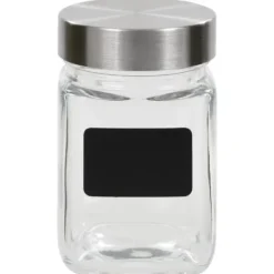 Kagedåser - Living opbevaringsglas med etiket 12 stk. 300 ml Outlet
