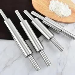 Kagerulle i rustfrit stål Non-stick Konditor dej Bage køkken - 38.3 cm Outlet