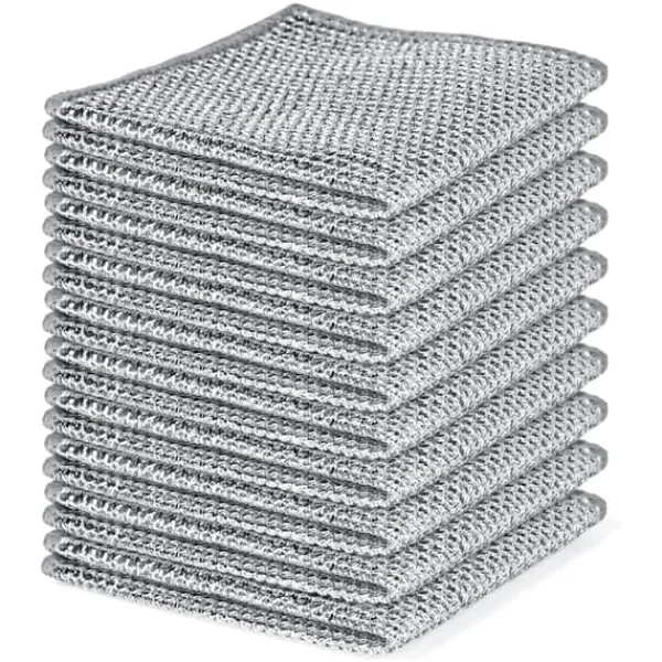 Rengøringsudstyr>Karklud af polyester, 10-pak