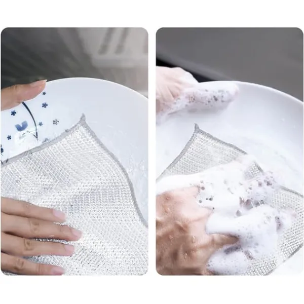 Rengøringsudstyr>Karklud af polyester, 10-pak
