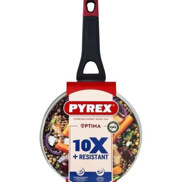 Kasserolle + låg - PYREX - 1455032 - Non-stick - 20 cm - PFAS-fri Best