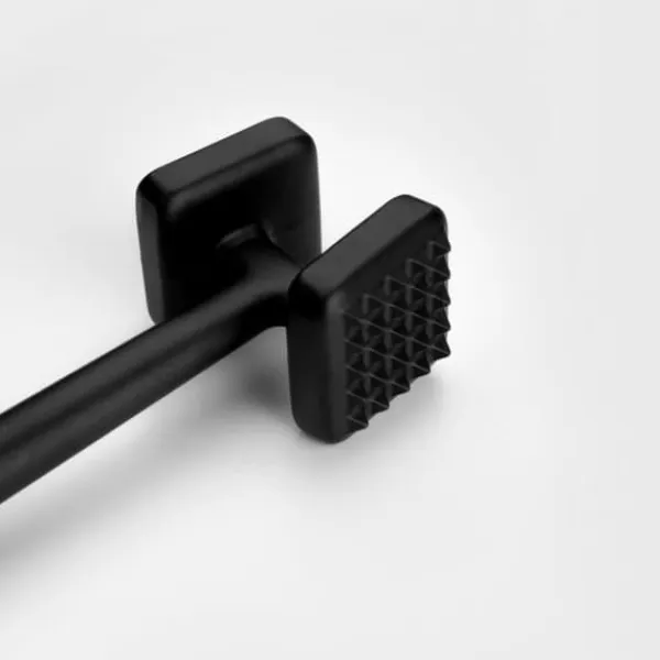 Kødhammer | KNUSSER | til kød, sort | 22x6,5 cm | 704642 Outlet