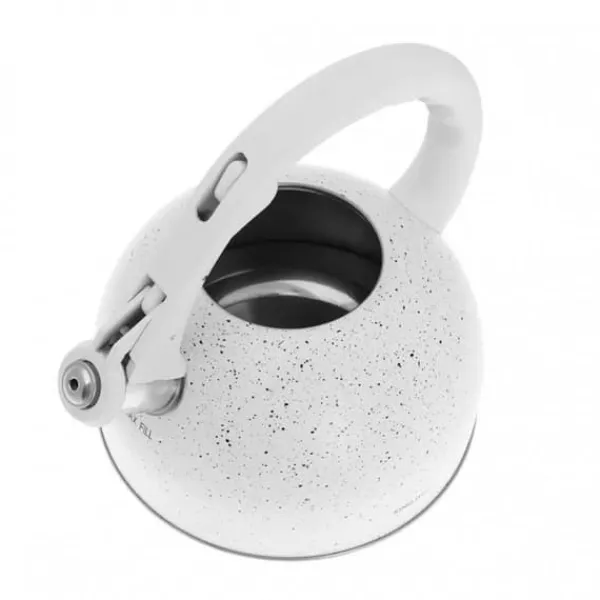 Elkedel>KEDEL MED FLØJTE 2.6L KINGHOFF KH-1407 MARMOR