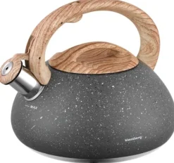 KEDEL MED FLØJTE 2,7L KLAUSBERG KB-7250 GRANITRÆ Clearance