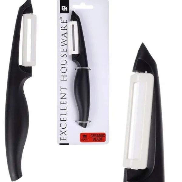 Keramisk frugt- og grøntsagsskræller vertikal 19 cm Sale