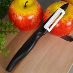 Keramisk frugt- og grøntsagsskræller vertikal 19 cm Sale
