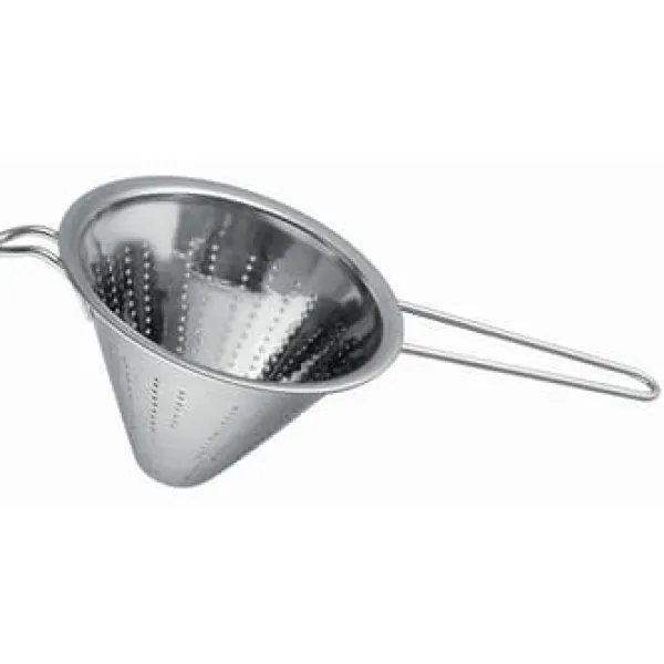 Kinesisk si 18 cm med håndtag i rustfrit stål New