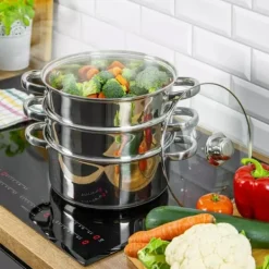 Madlavningsmaskiner>KINGHOFF DAMPKRYDE 24cm KH-3319