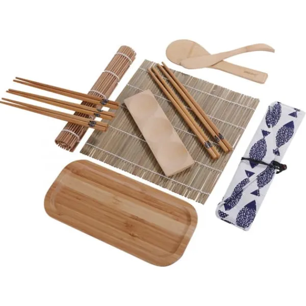 KINGHOFF KH-1704 11-delt sushi serveringssæt