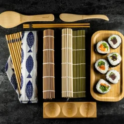 KINGHOFF KH-1704 11-delt sushi serveringssæt