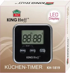 KINGHOFF KH-1819 elektronisk køkkenur med magnet Sale