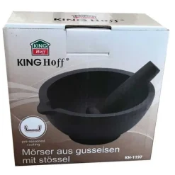KINGHOFF KH-1197 KØKKENMØRTEL AF STØBEJERN Online