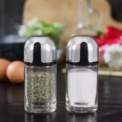 Salt- & Peberstrøere>KINGHOFF KH-1644 SALT- OG PEBER-SHAKER-SÆT