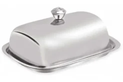 Serveringsfad & Skåle>KINGHOFF KH-1209 SMØRFAD I STÅL