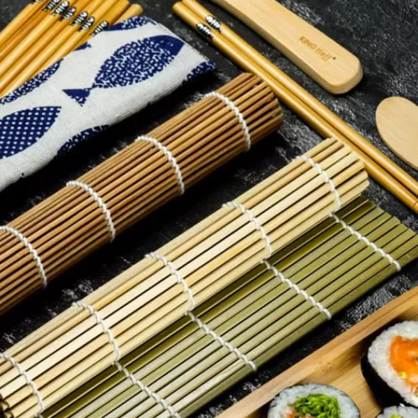 Sushimåtter>KINGHOFF KH-1704 SUSHI LAGRING OG SERVERINGSSÆT