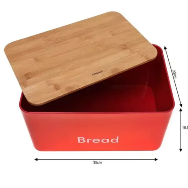 Brødkasser & Brødposer>KINGHOFF STÅLBRÆSER + 3 BEHOLDERE KH-1085