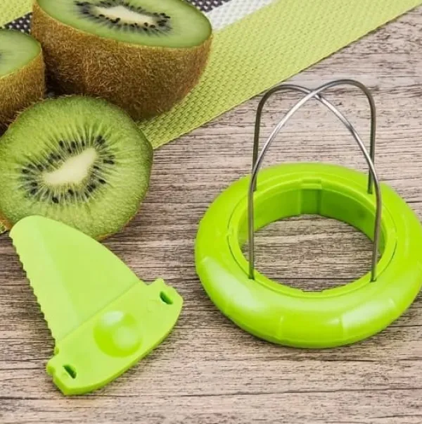 Madskrællere & Udkernere>Kiwi Rustfrit Stål Kiwi Skræller Kiwi Cutter Til Køkken
