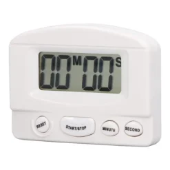 Æggeure>Kök Digital Timer Nedräkning Klassrumstimer för Time Management Studie Övning Ugn CookingWhite