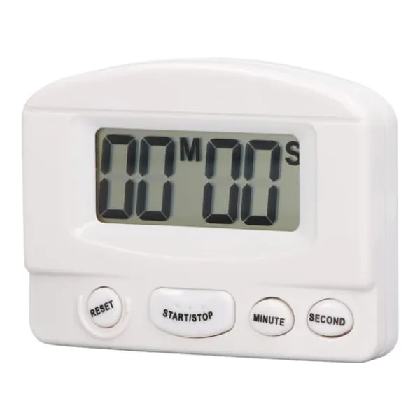 Æggeure>Kök Digital Timer Nedräkning Klassrumstimer för Time Management Studie Övning Ugn CookingWhite