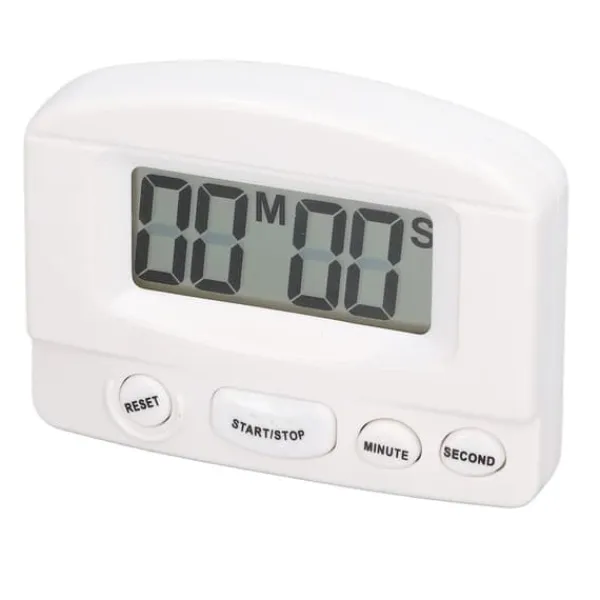 Æggeure>Kök Digital Timer Nedräkning Klassrumstimer för Time Management Studie Övning Ugn CookingWhite