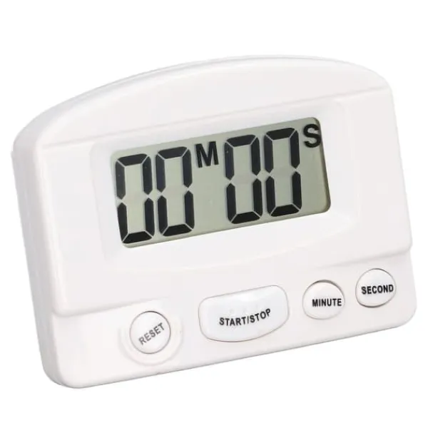 Æggeure>Kök Digital Timer Nedräkning Klassrumstimer för Time Management Studie Övning Ugn CookingWhite
