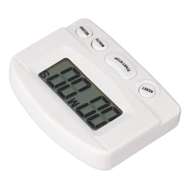Æggeure>Kök Digital Timer Nedräkning Klassrumstimer för Time Management Studie Övning Ugn CookingWhite