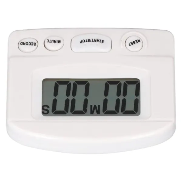 Æggeure>Kök Digital Timer Nedräkning Klassrumstimer för Time Management Studie Övning Ugn CookingWhite
