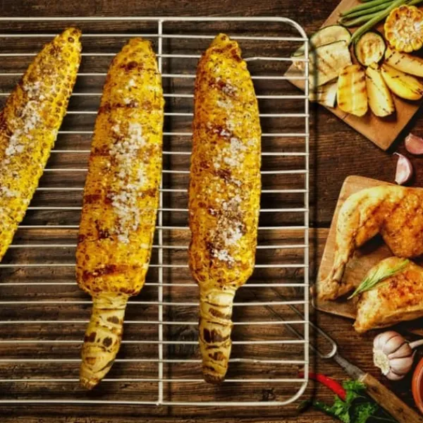 Kök Grillställ Kylställ Nätgaller i rostfritt stål Trådställ för matlagning Stekning Torkning Grillning Discount