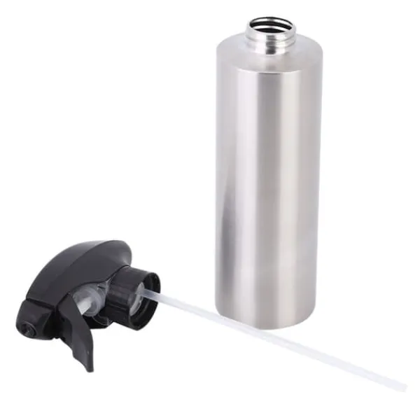 Olie- & Eddikebeholdere>Køkken 304 Rustfrit Stål Oliesprøjte Dispenser Olivenolie Sprayflaske Madlavning Grillværktøj