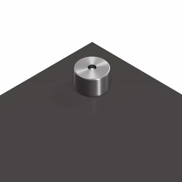 Køkken bagvæg i hærdet glas - Mørkegrå | Størrelse: 90x60x0.6 cm Best