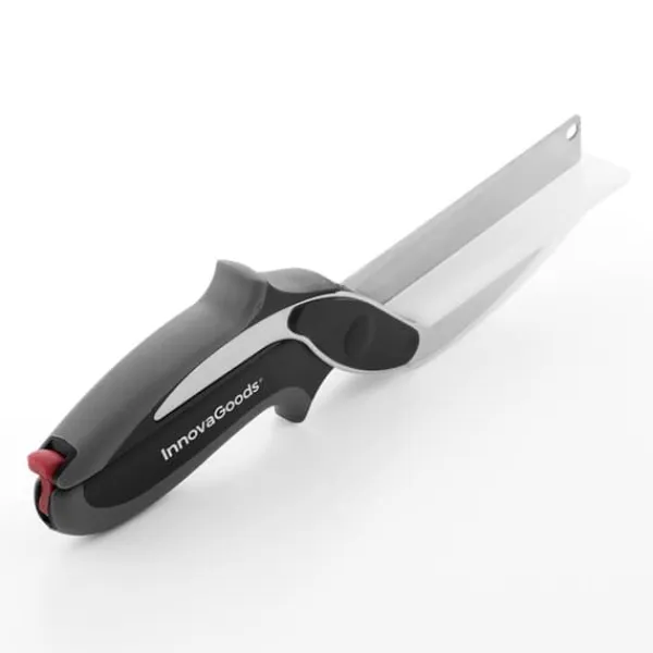 Køkkensakse>Køkken Kniv-Saks Med Integreret Mini Skærebræt Scible InnovaGoods