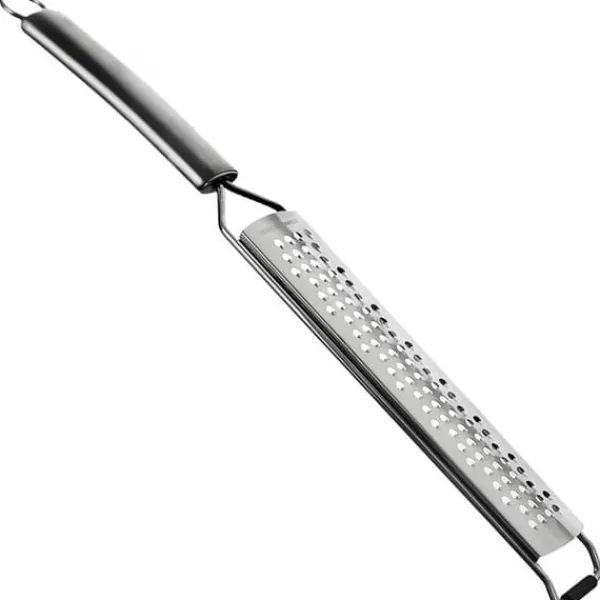 Køkken rivejern til grøntsager, ost, citrusfrugter, stål, flad, 38 cm ORION 144804 Clearance