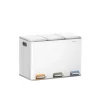 Affaldssorteringsspande>Køkkenaffaldsspand 3 x 15 L rum, Cloud White