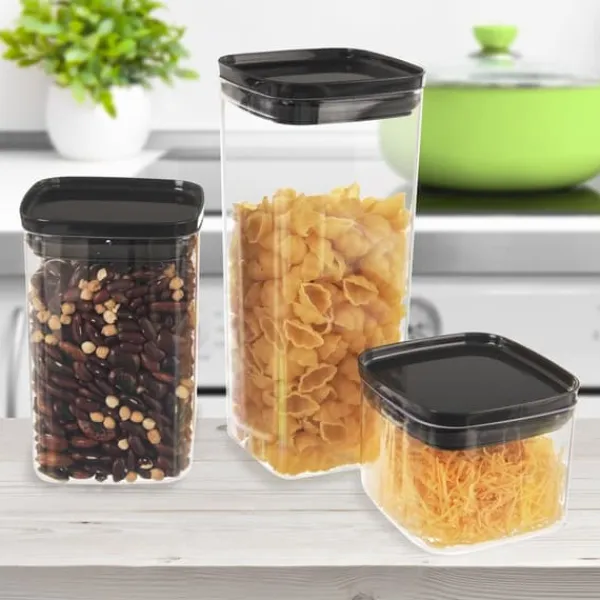 Beholdere Til Madopbevaring>Køkkenbeholder til løse produkter, mad, kaffe, sukker, salt, pasta 0,7 l