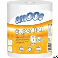 Køkkenrulle Amoos SUper Roll (6 enheder) Clearance